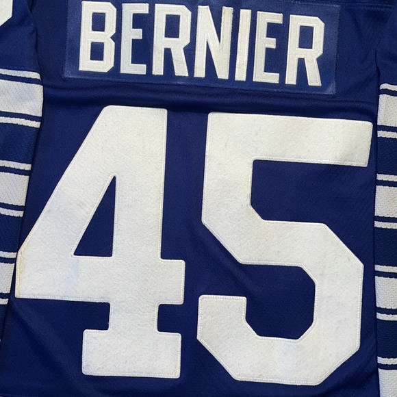 Jonathan Bernier Toronto Maple Leafs Winter Classic Jersey - Picture 3 of 6